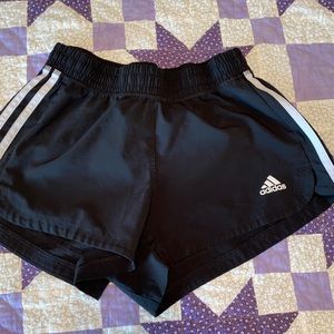Black adidas sport shorts